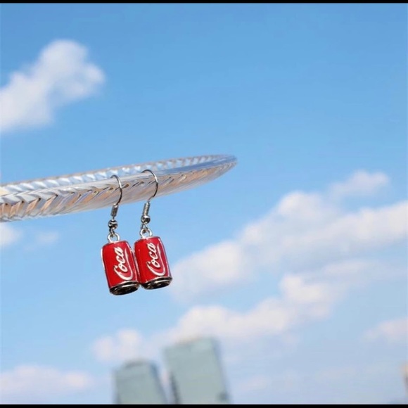 Coca Cola Earrings - Picture 2 of 5